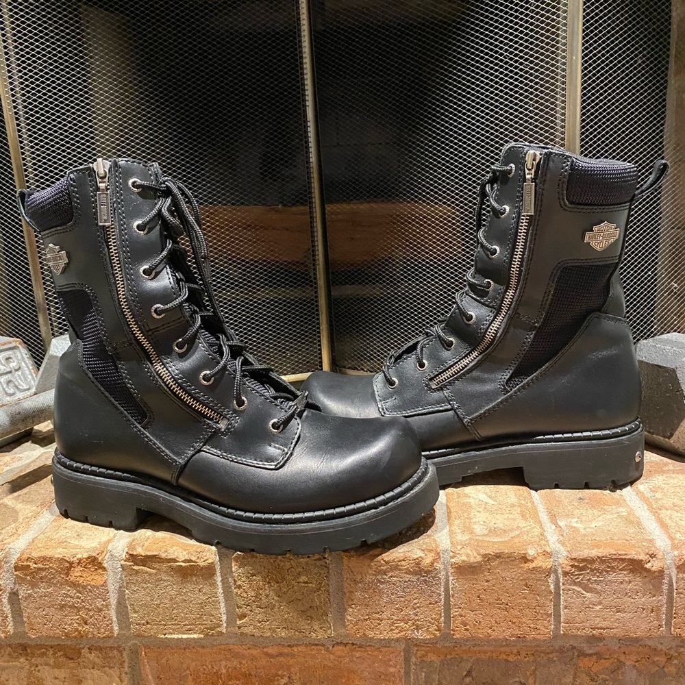 Harley Davidson Bike Rockstar Gothic Boots